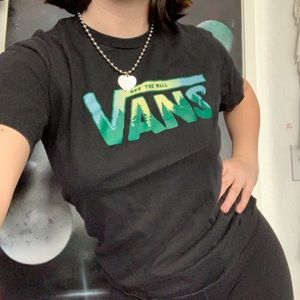 Brand New black Vans Tee Shirt!!!